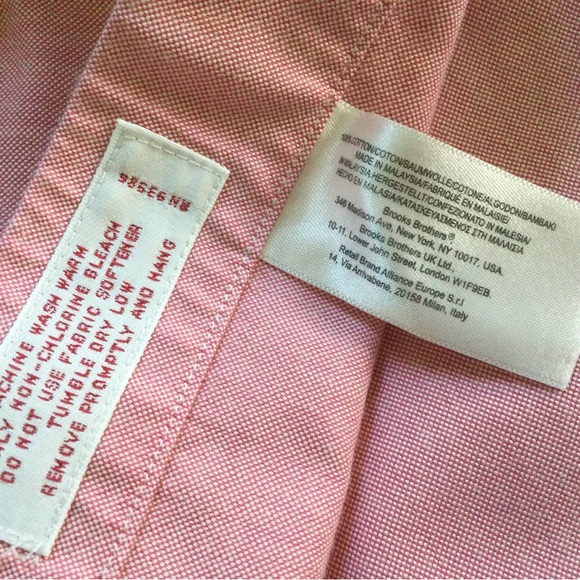 Brooks Brothers No Iron Button Down Dress Shirt Size Medium - Picture 3 of 7